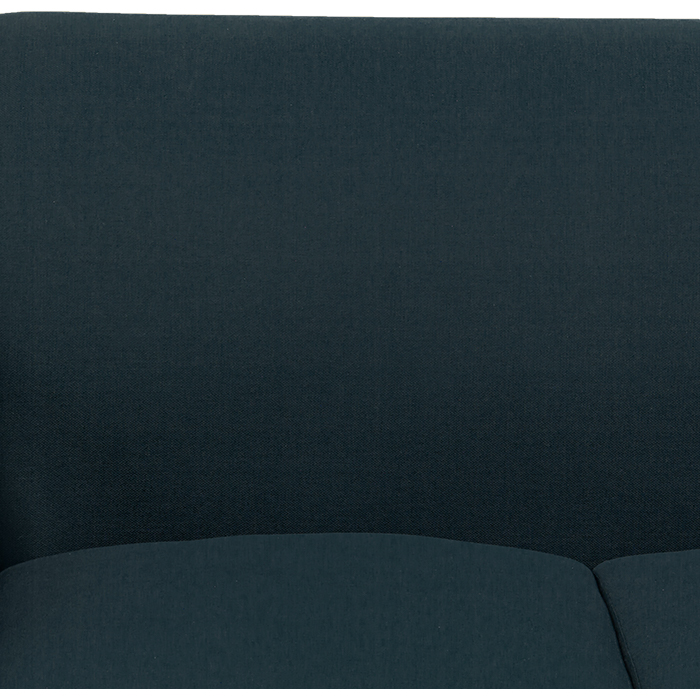 Sofa Tela Azul Oscuro Karik | Sofá | salas